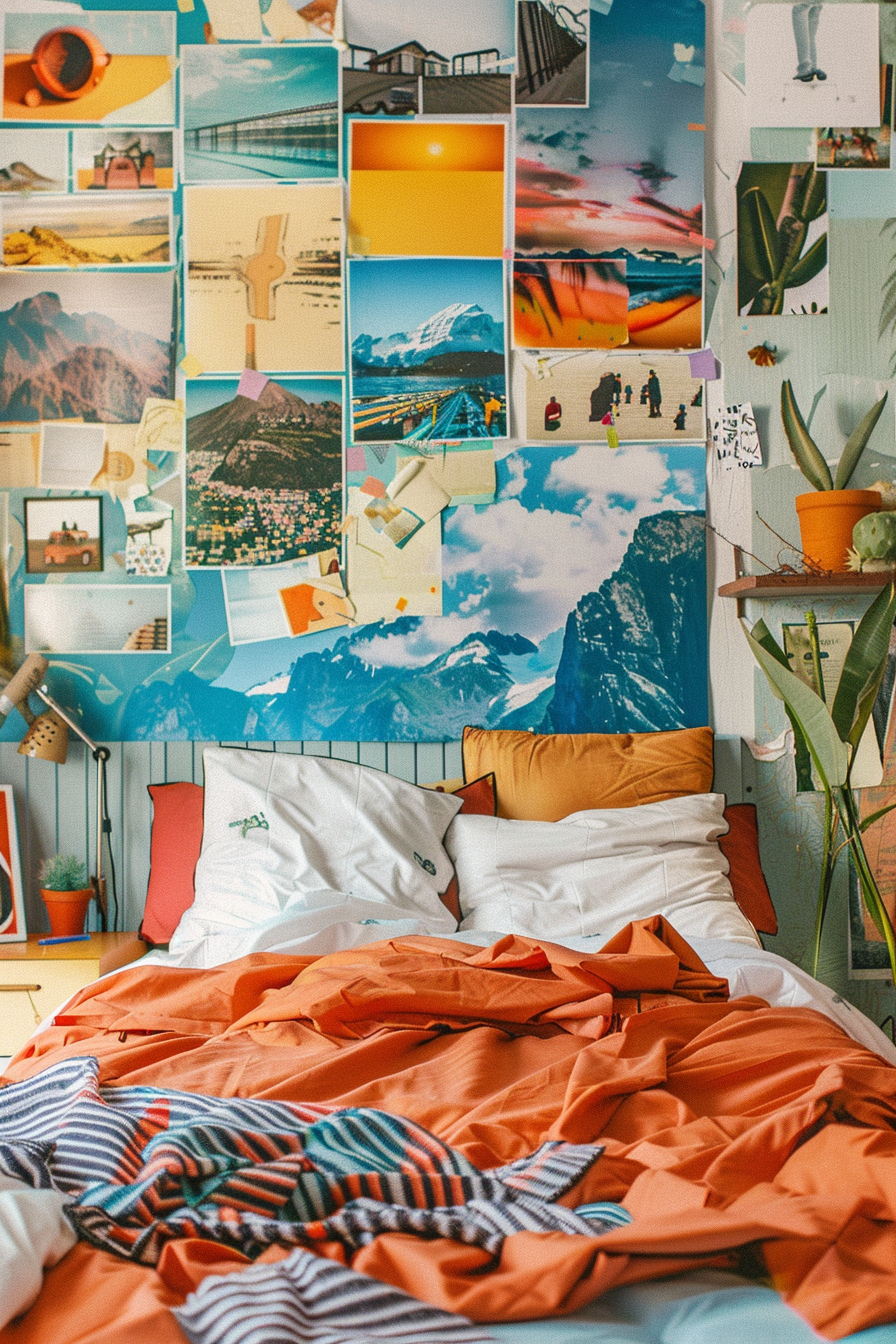 bedroom-wall-collage