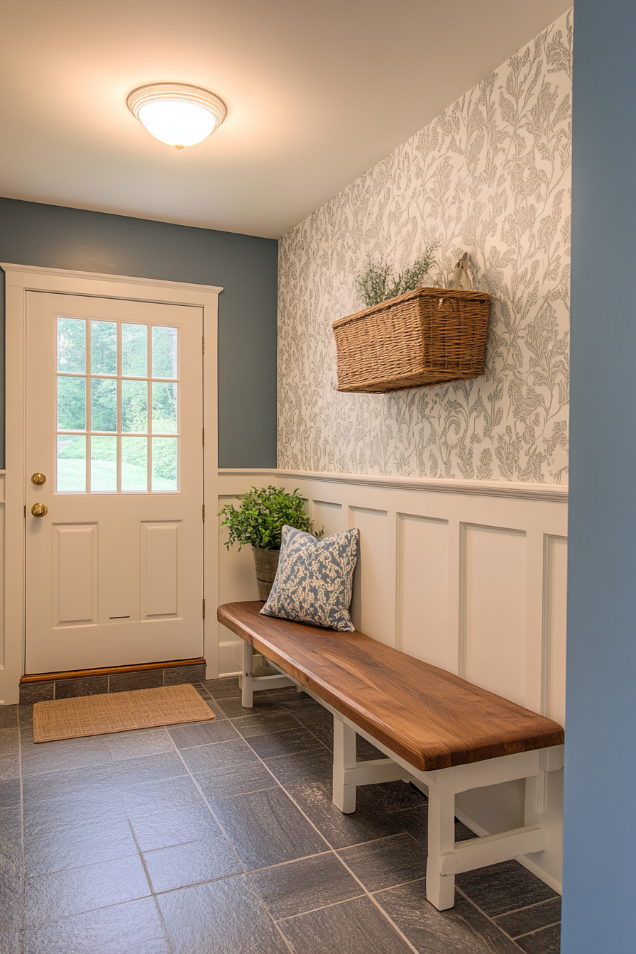 mudroom entryway