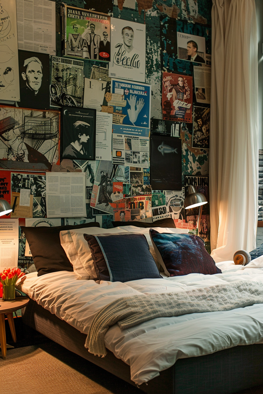 bedroom-wall-collage