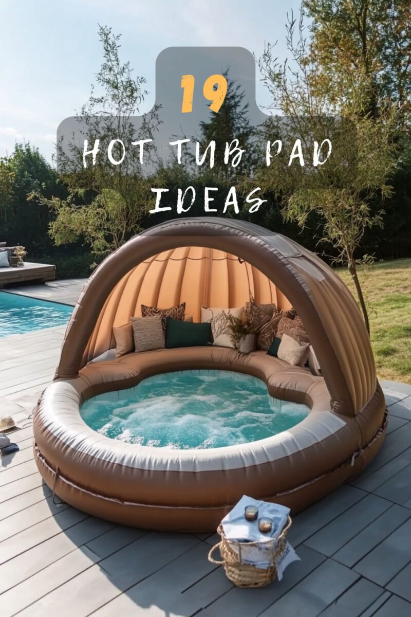 13 Hot Tub Pad Ideas To Love And Inspire
