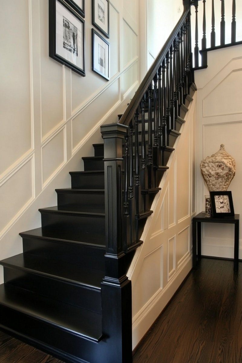 13 Chic Ideas for White Walls with Black Trim — DreamyHomeStyle