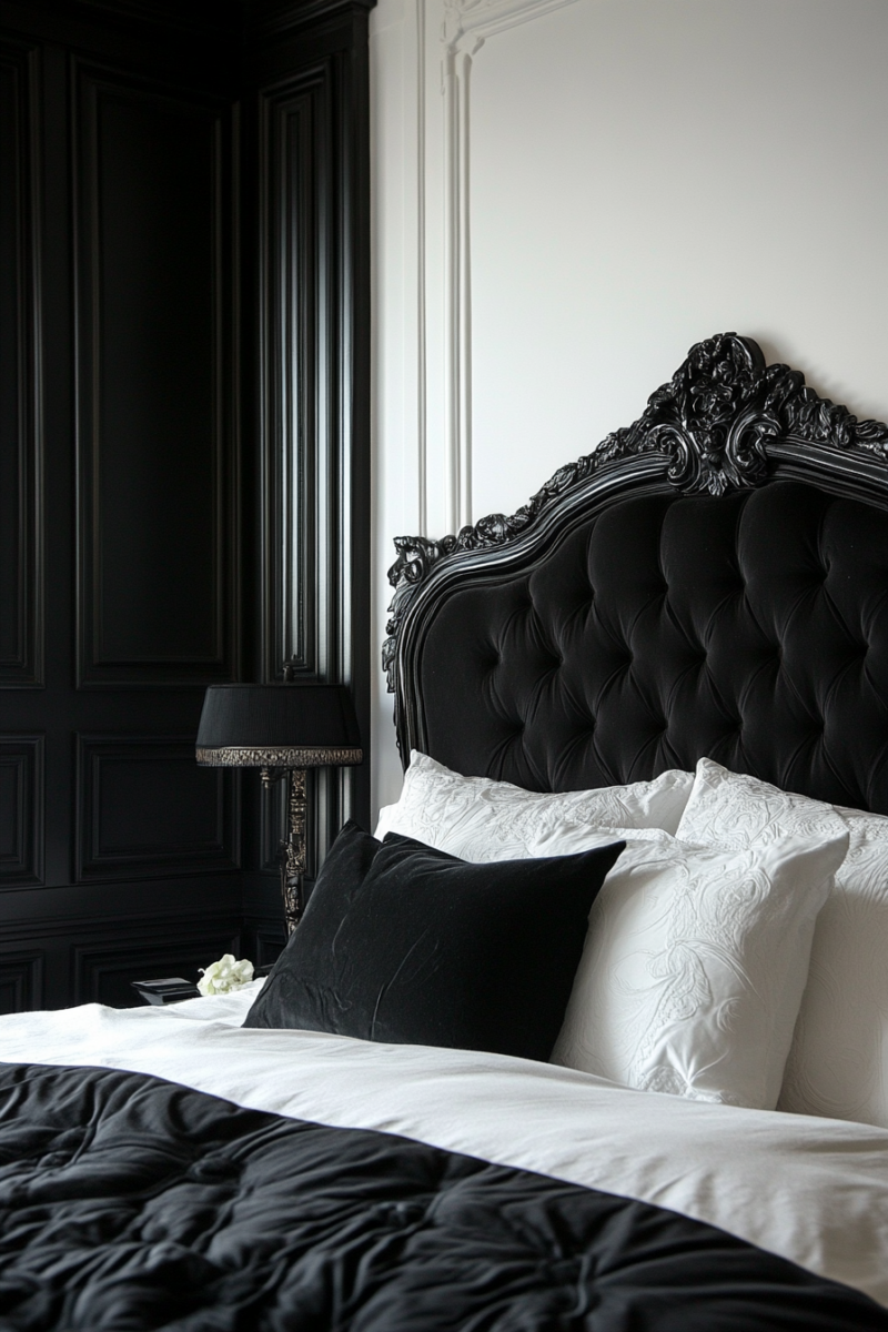 13 Chic Ideas for White Walls with Black Trim — DreamyHomeStyle