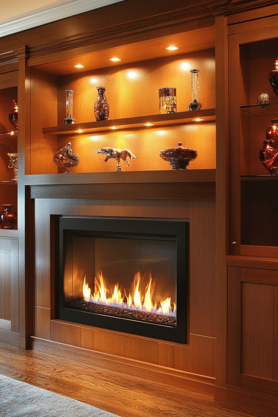 built-in-around-fireplace