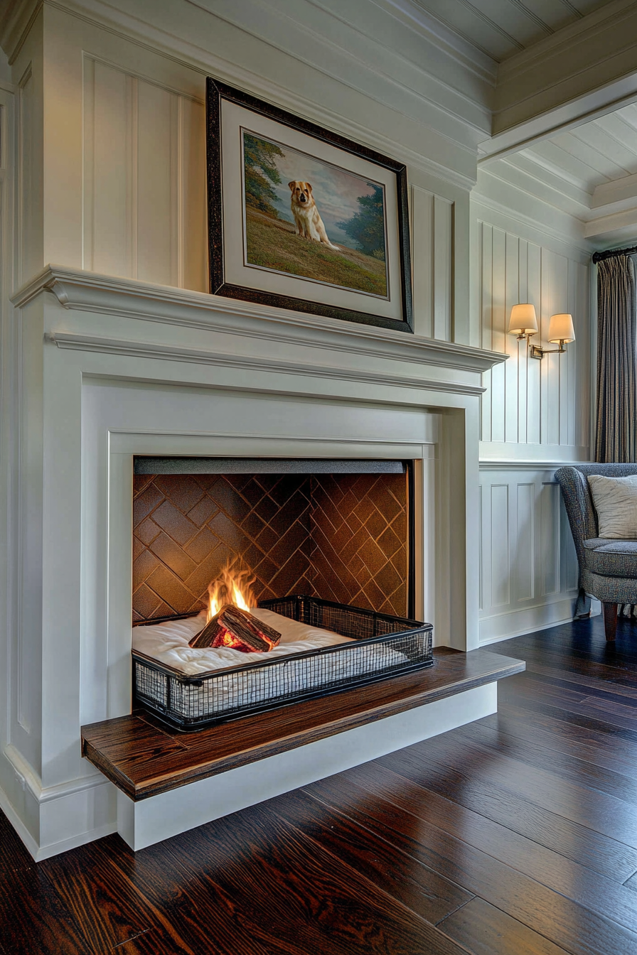 built-in-around-fireplace