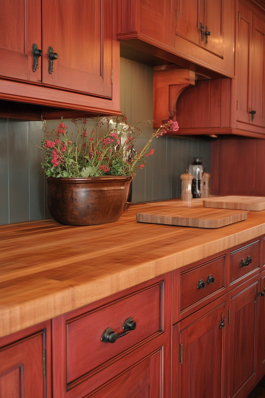cherry-cabinets-kitchen