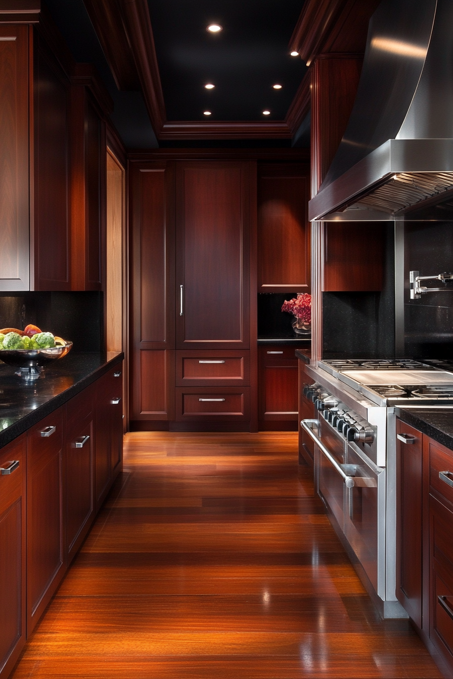 cherry-cabinets-kitchen