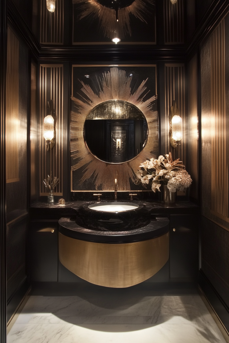13 Luxury Powder Room Designs To Elevate Your Home — DreamyHomeStyle