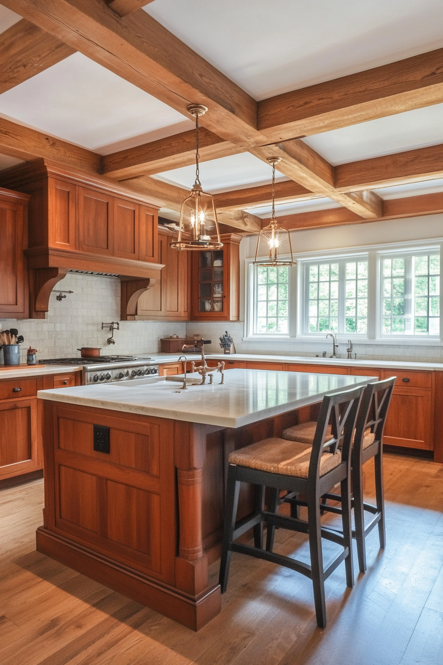 cherry-cabinets-kitchen