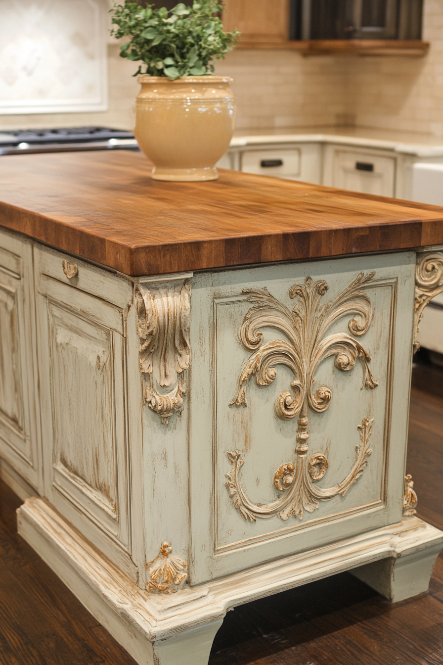 antique-kitchen-islands