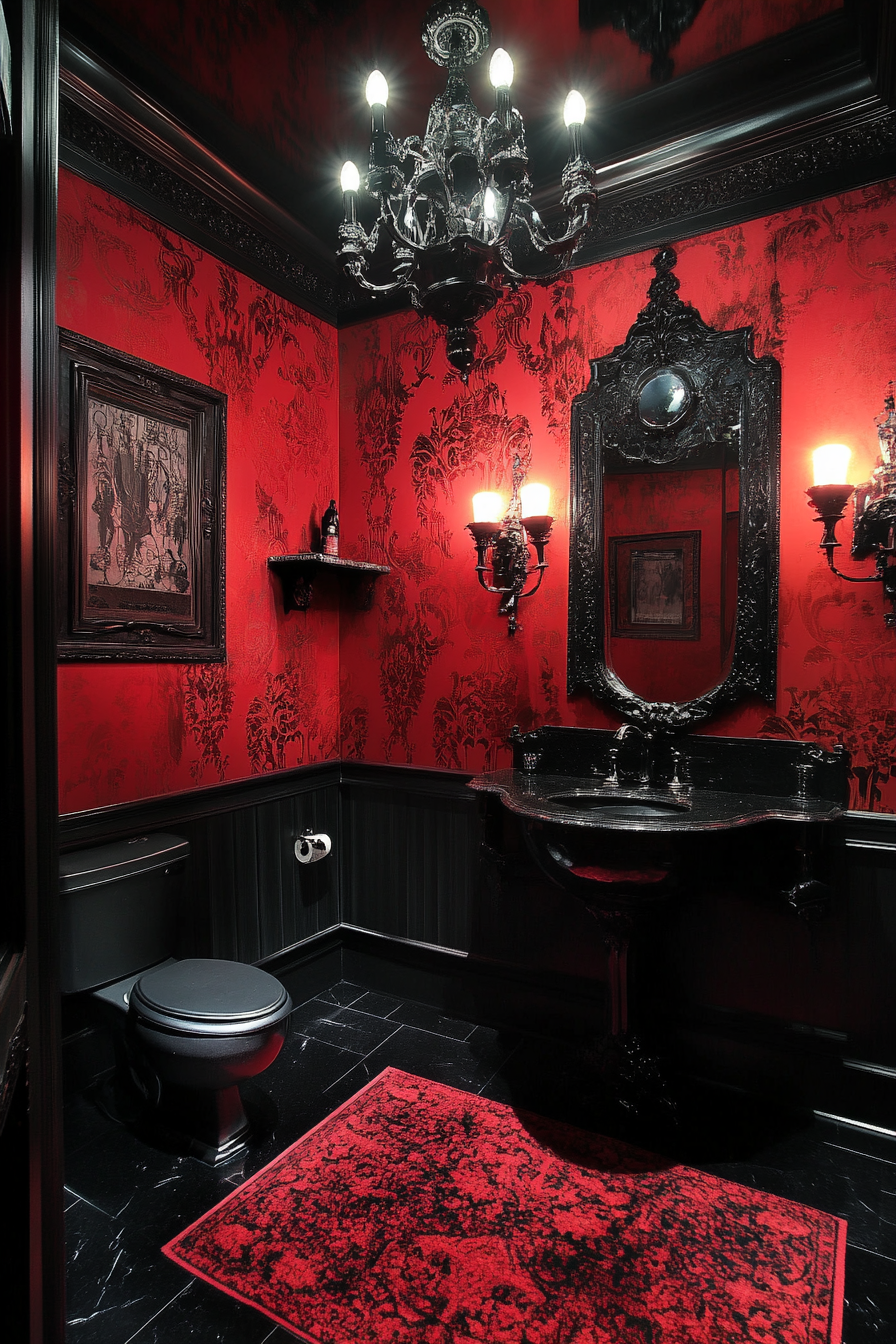 black-powder-room
