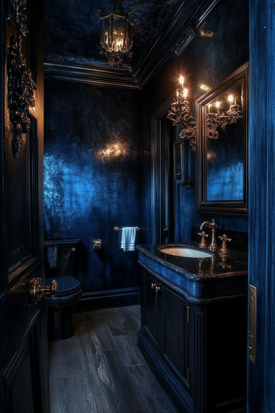 black-powder-room