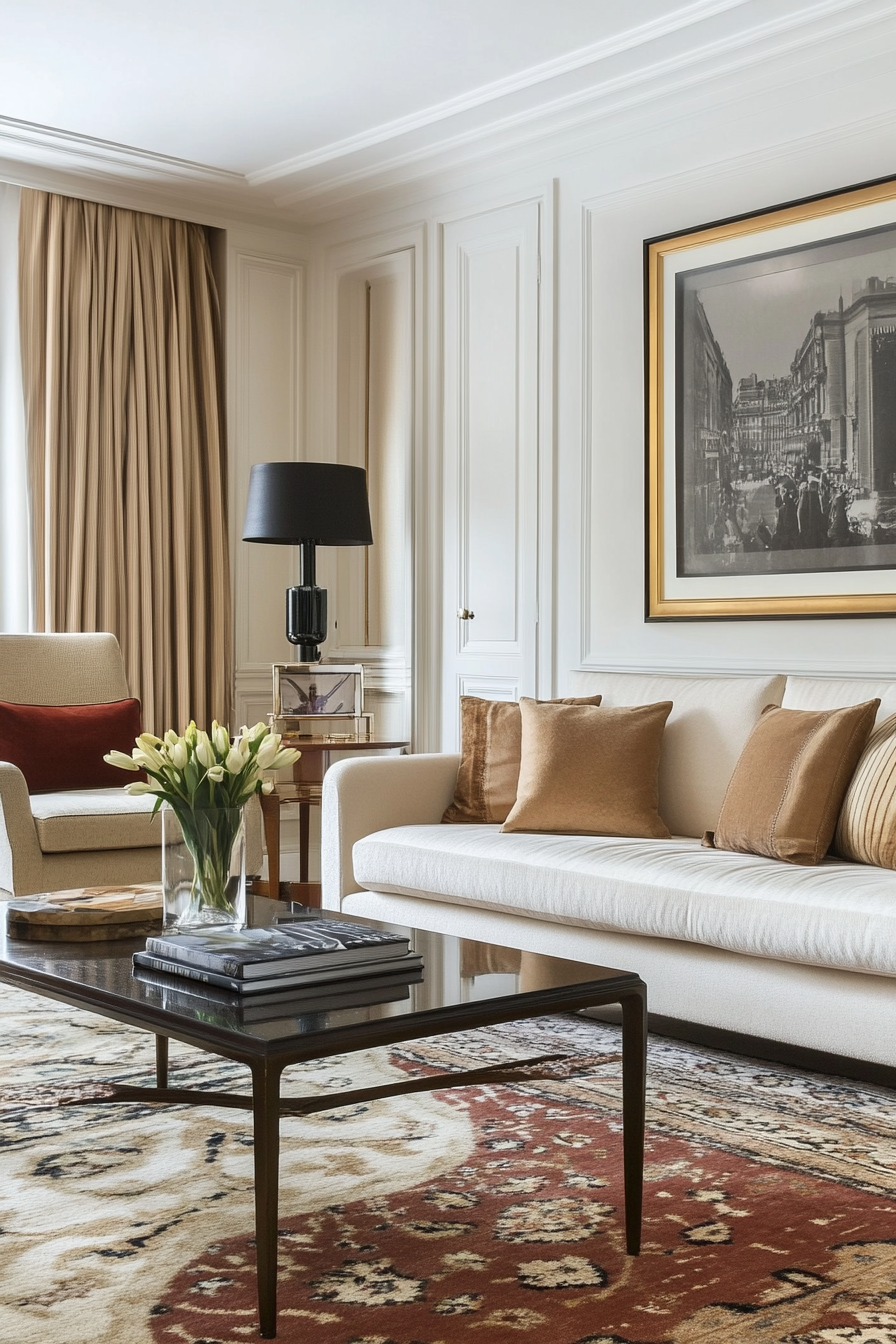 cozy-mid-century-modern-living-room