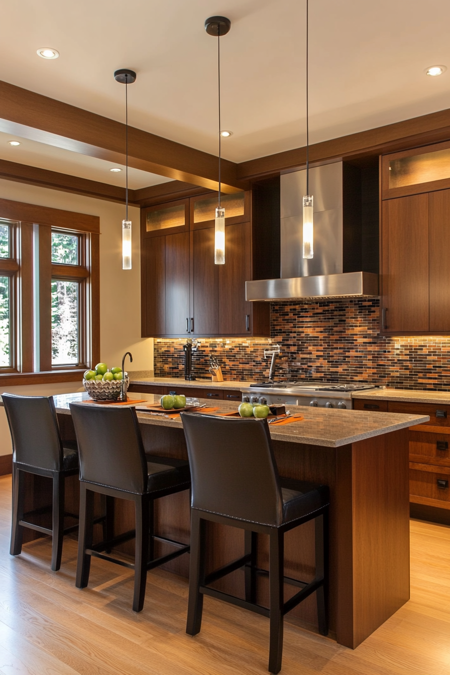 dark-brown-cabinets-kitchen