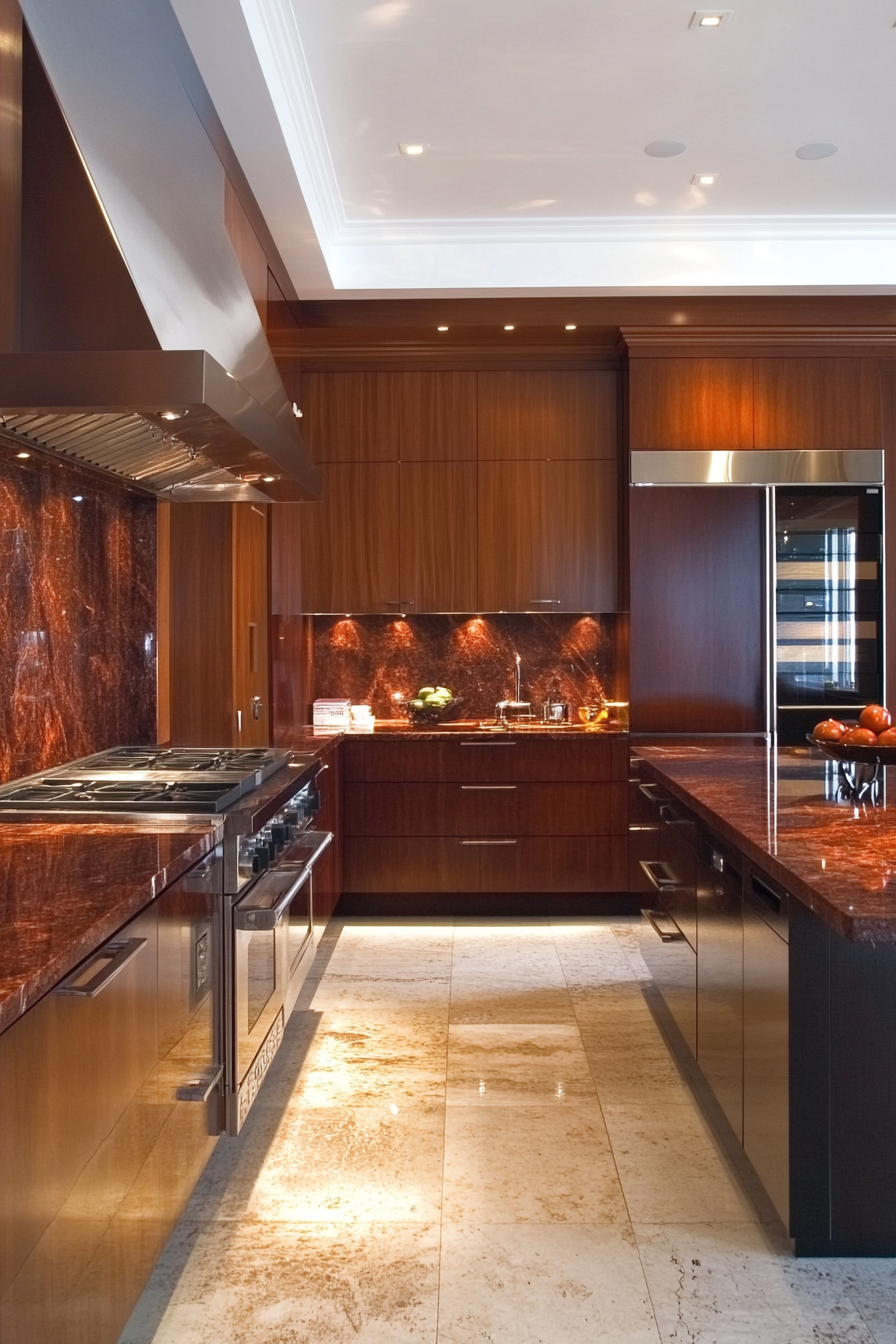 cherry-cabinets-kitchen