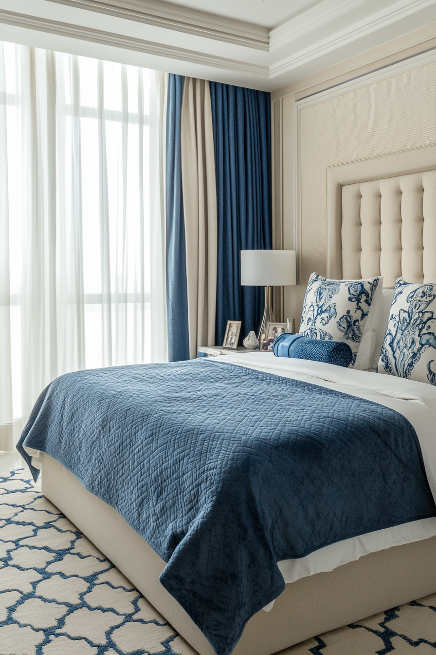 blue-and-cream-bedroom