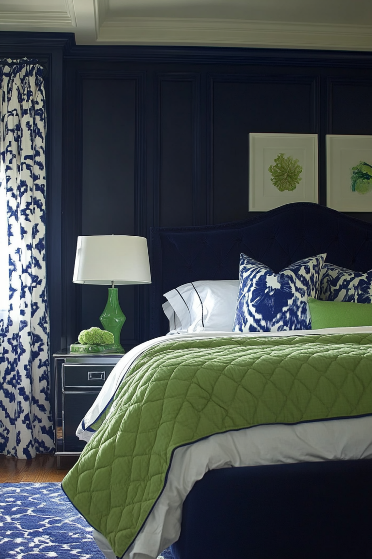 13 Navy Blue Bedroom Ideas For A Stylish Sleep