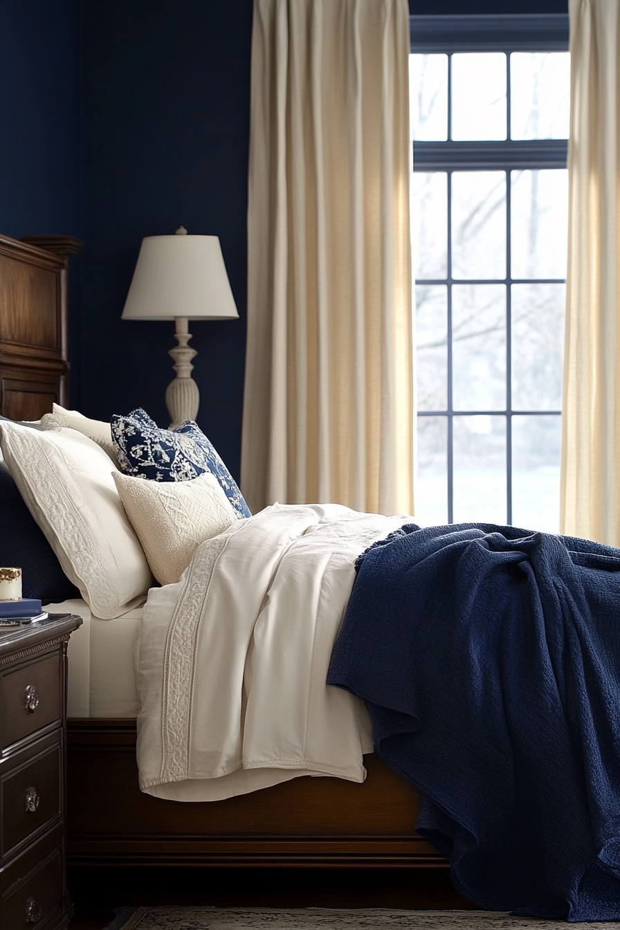 blue-and-cream-bedroom