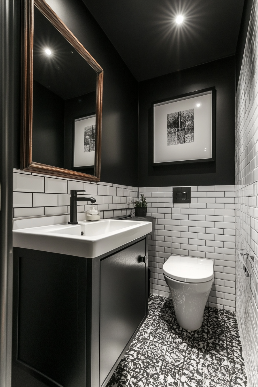 black-powder-room