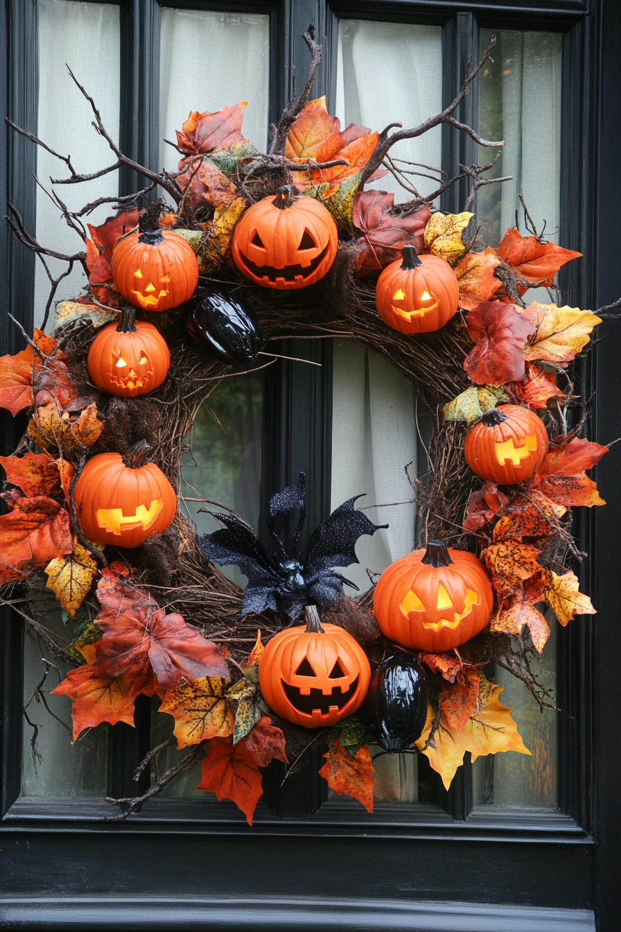 halloween-mantle-decor