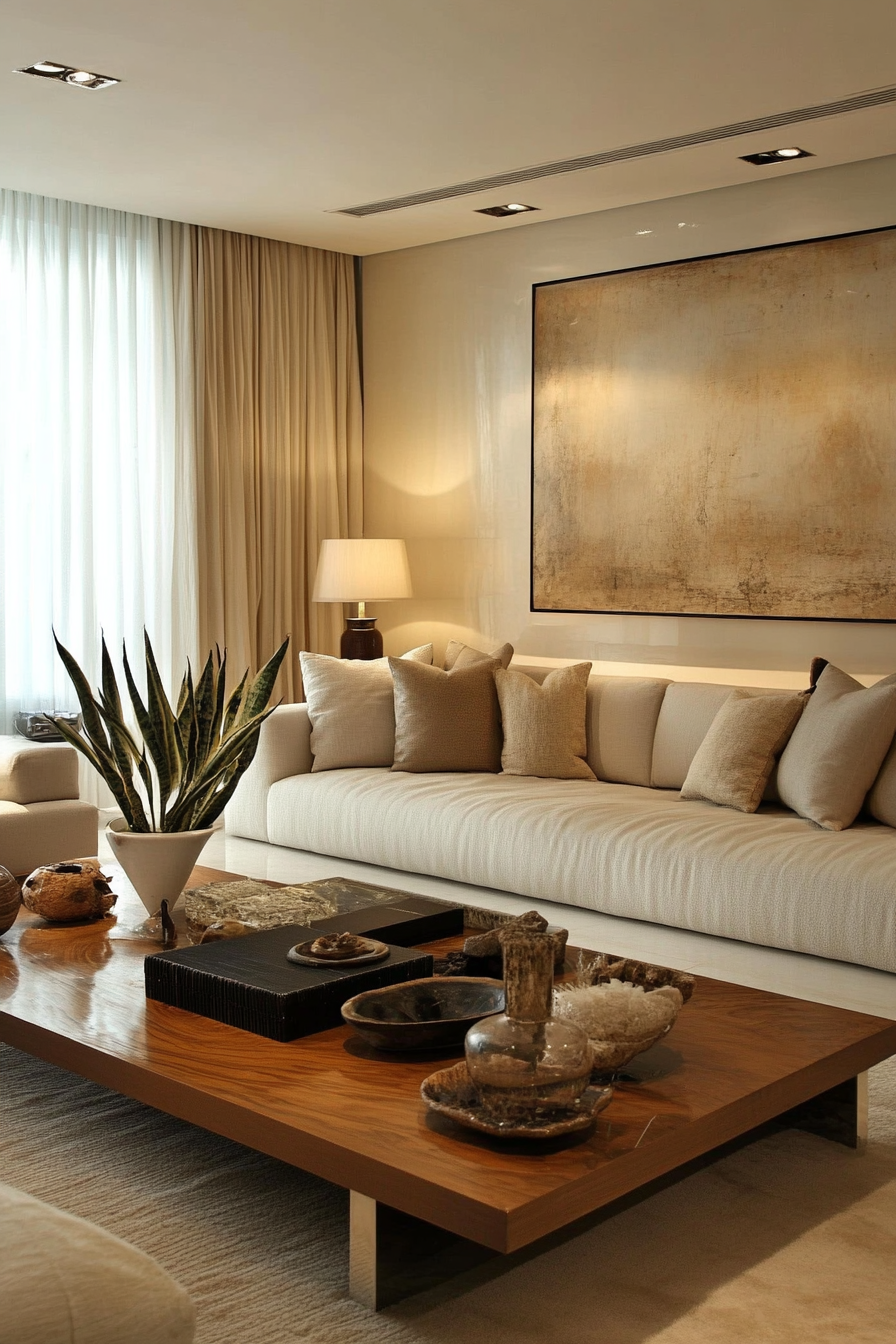 cozy-mid-century-modern-living-room