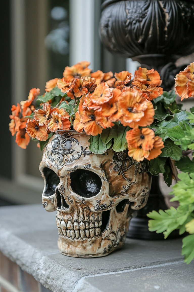 12+ Spooky Halloween Porch Decorations to Wow Trick-or-Treaters