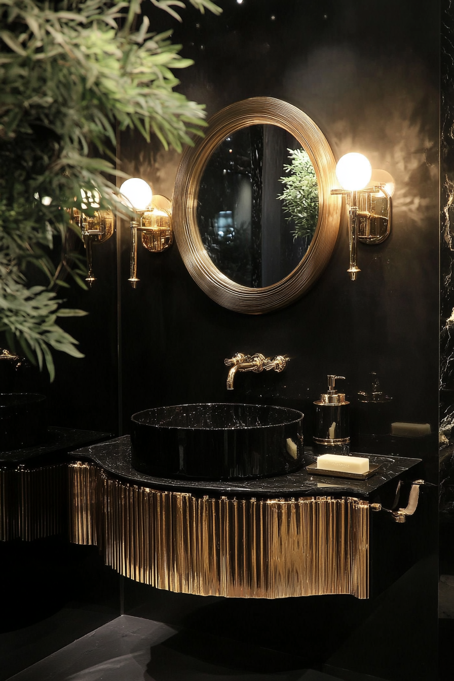 black-powder-room