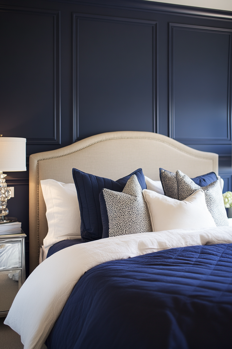 13 Navy Blue Bedroom Ideas For A Stylish Sleep — DreamyHomeStyle