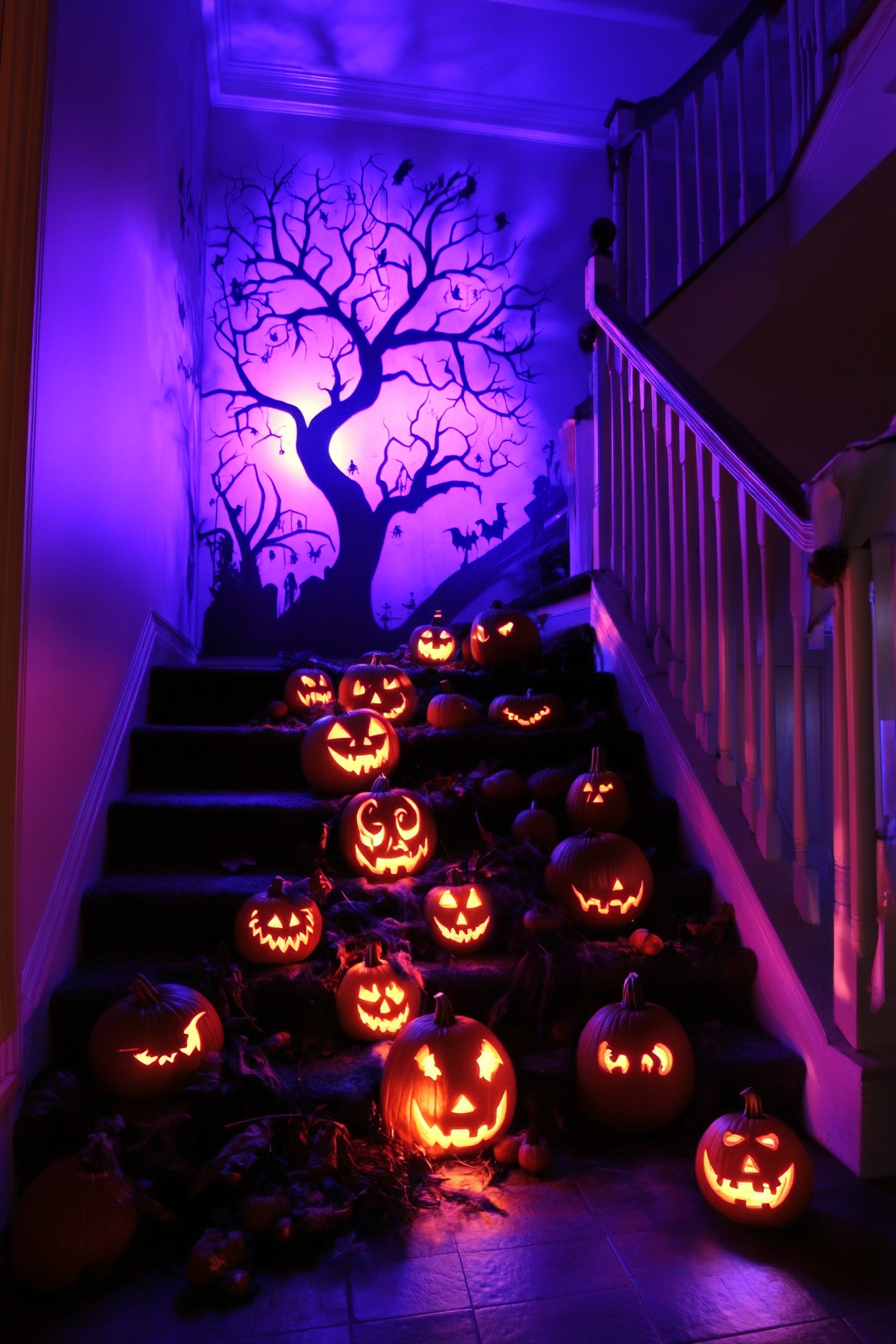 halloween-mantle-decor