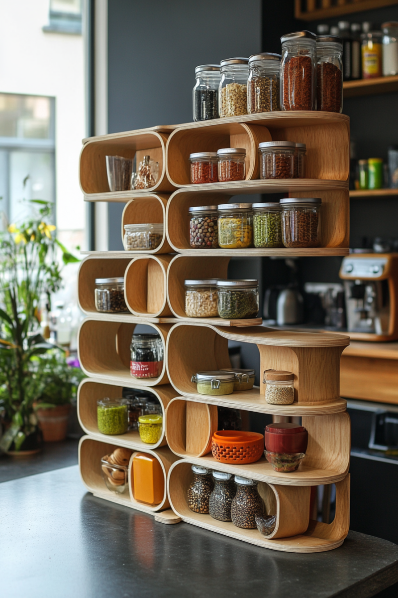 clever kitchen storage