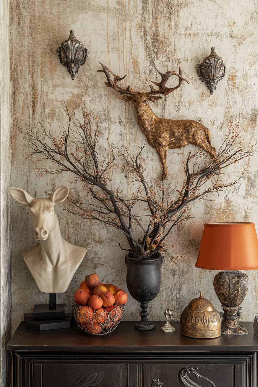 halloween-mantle-decor