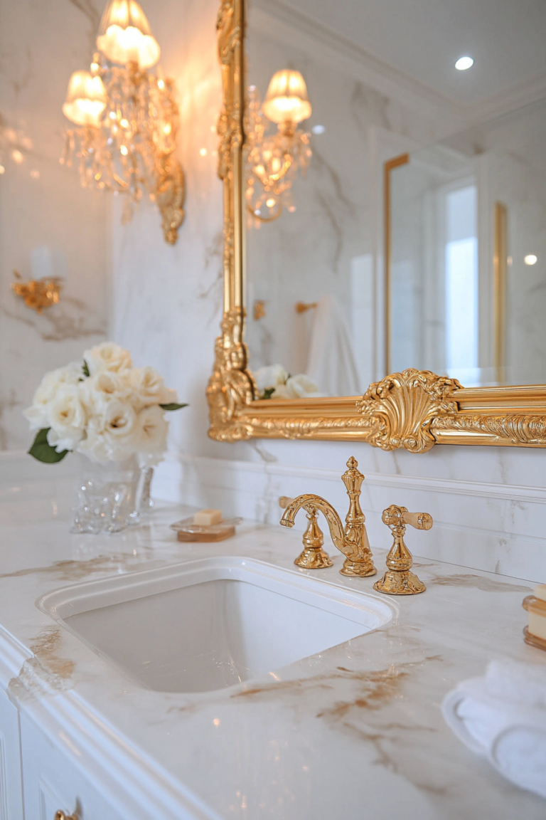 13 Luxury Powder Room Designs To Elevate Your Home — DreamyHomeStyle