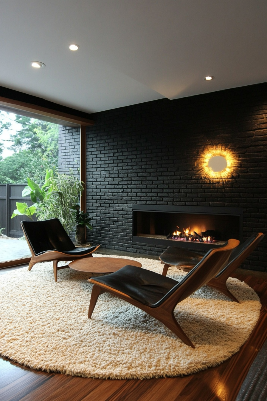 black-and-brown-living-rooms