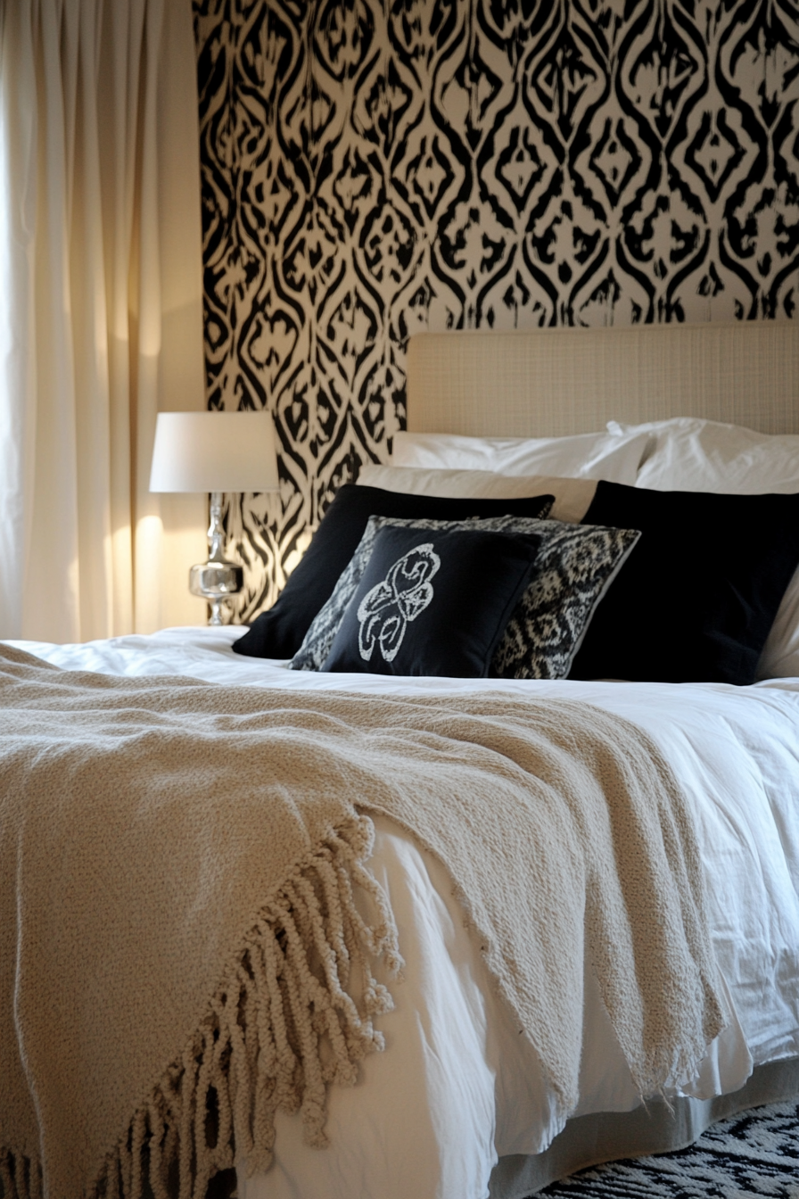 black-and-cream-bedroom-ideas