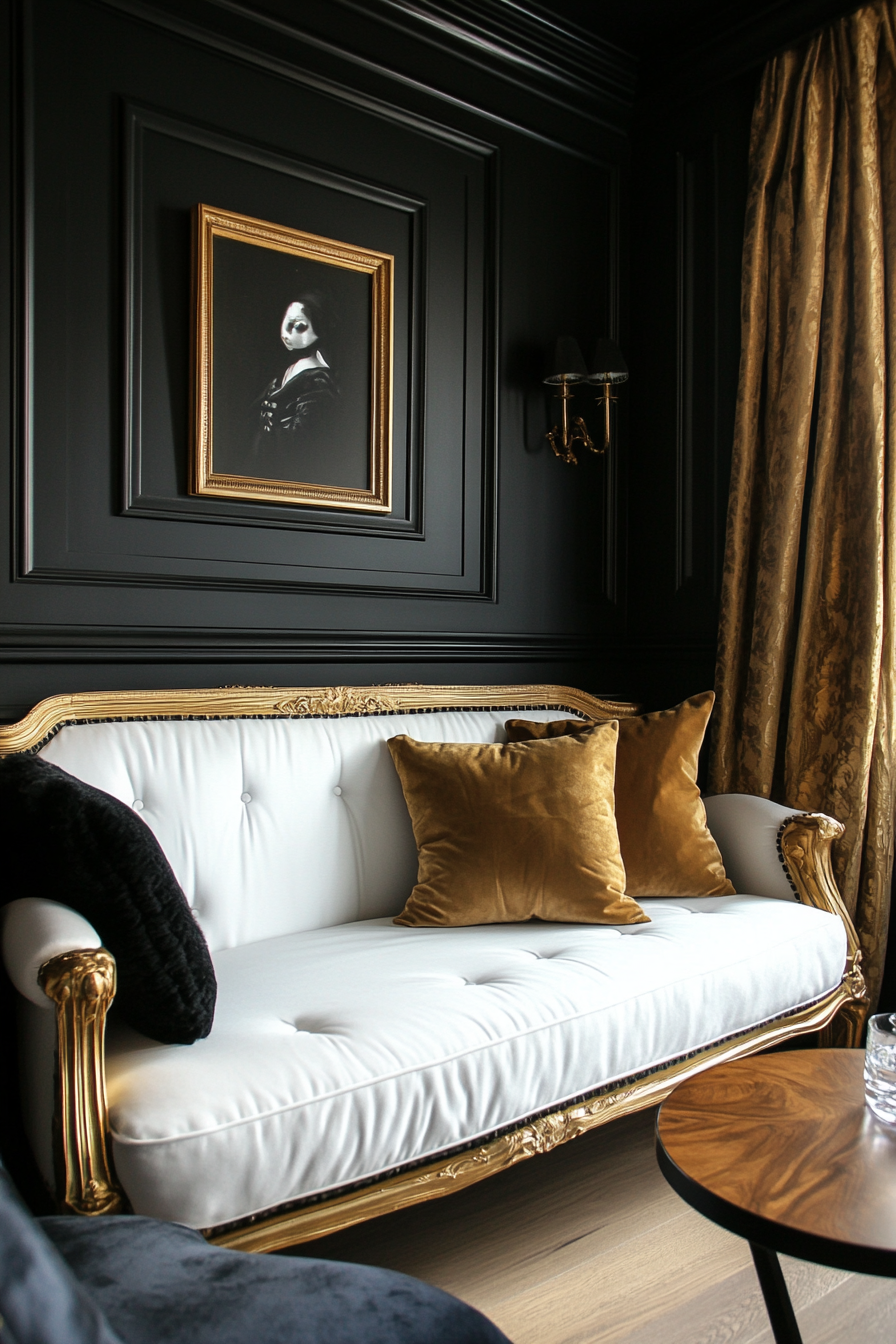 black-white-and-gold-bedrooms