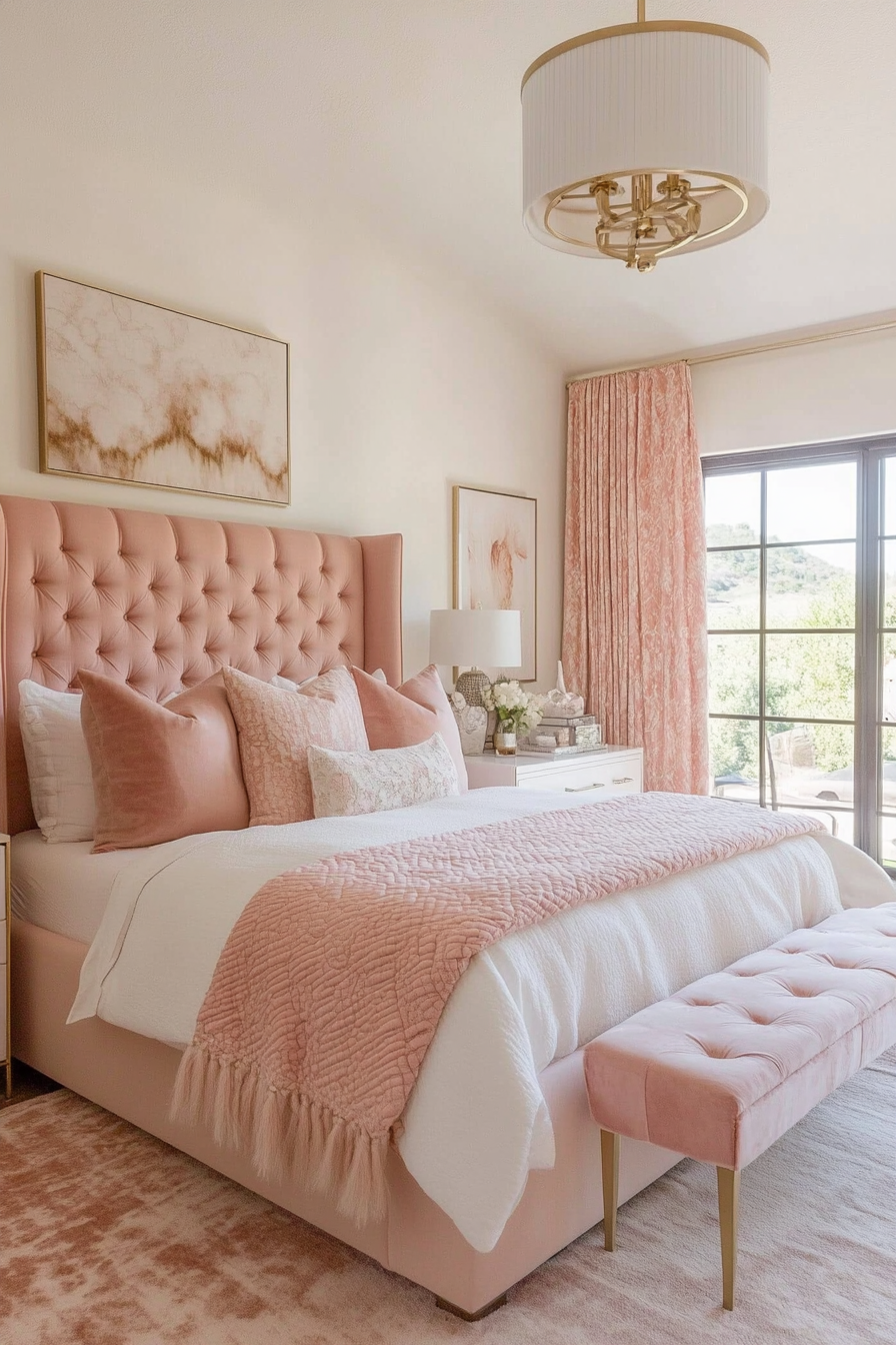pink-western-bedrooms