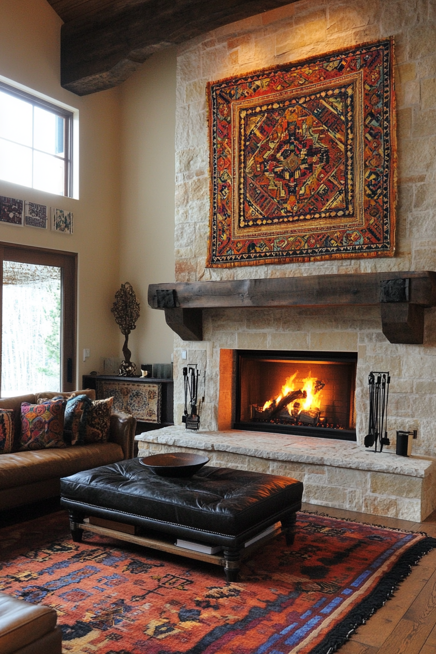 corner-fireplace-living-room-layouts