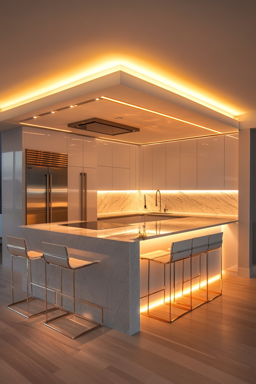 kitchen-lamps-on-counter