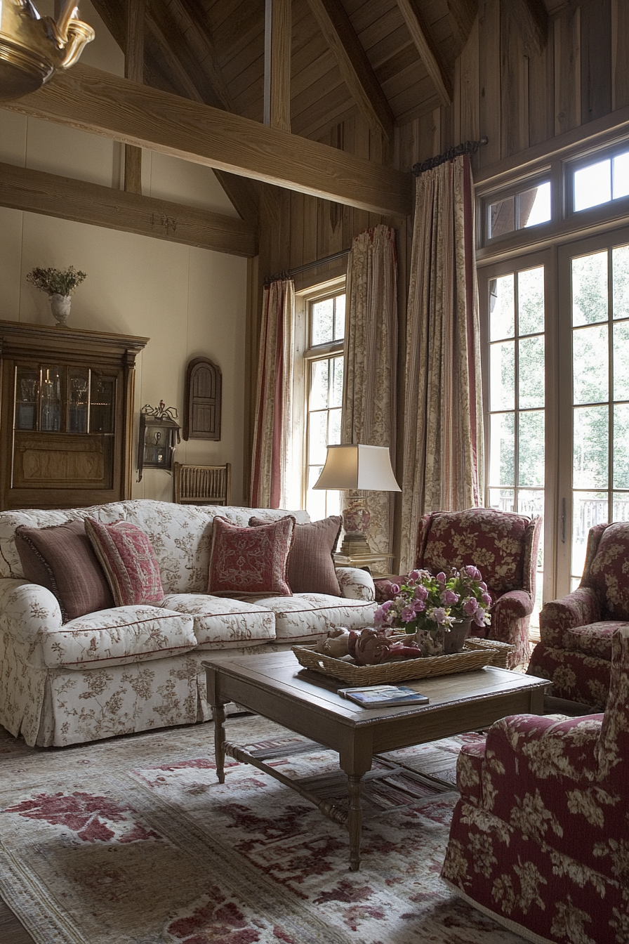 french-cottage-living-rooms