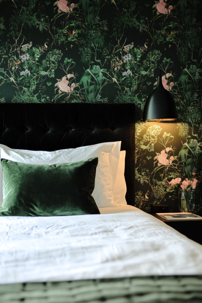 13 Dark Green And Black Bedroom Ideas To Envy