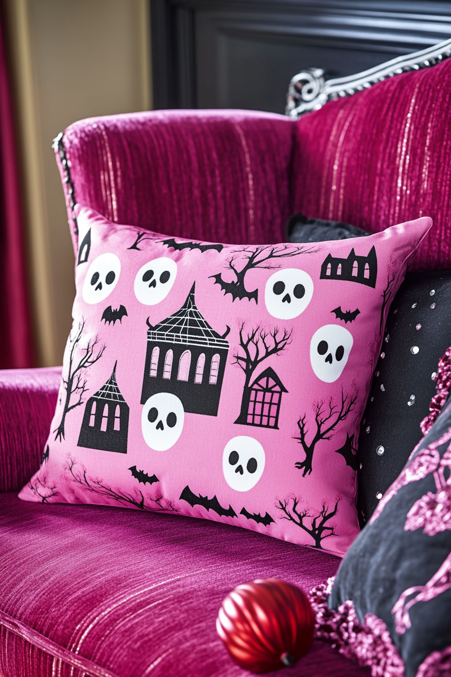 pink-halloween-decor