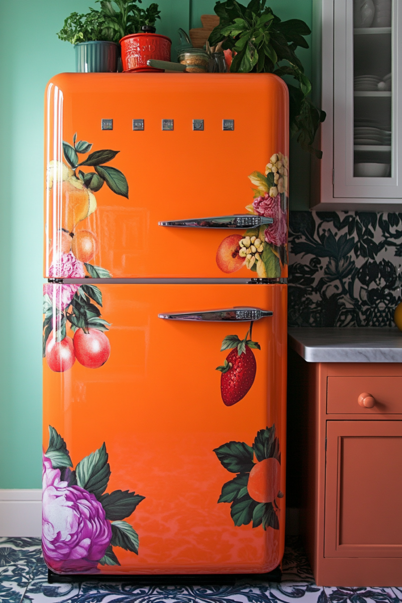 13 Chic Decor Ideas For Fridge and The Top Of Your Fridge — DreamyHomeStyle