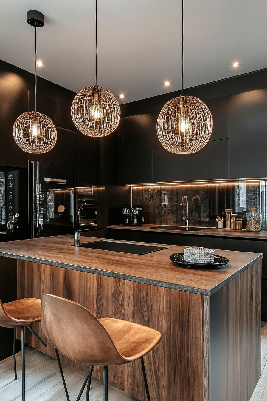 kitchen-lamps-on-counter