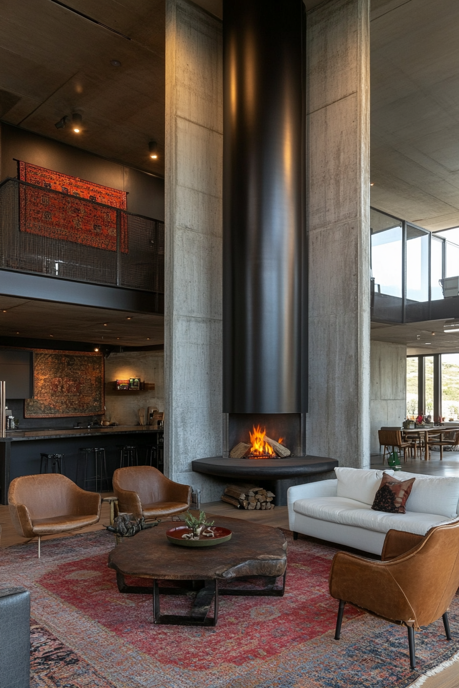 corner-fireplace-living-room-layouts