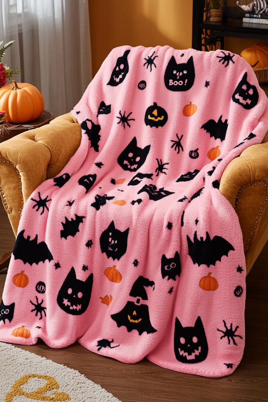 pink-halloween-decor