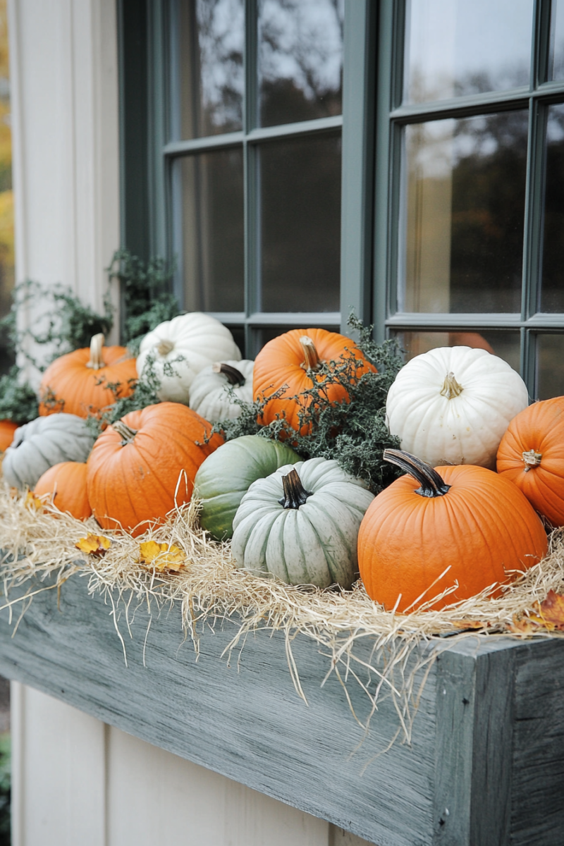 Create Magical Fall Window Boxes Today : 13 Ideas — DreamyHomeStyle