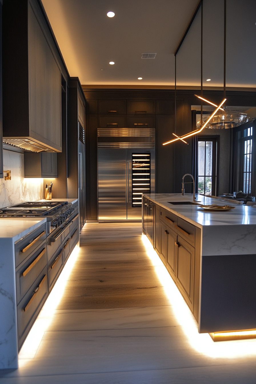 kitchen-lamps-on-counter