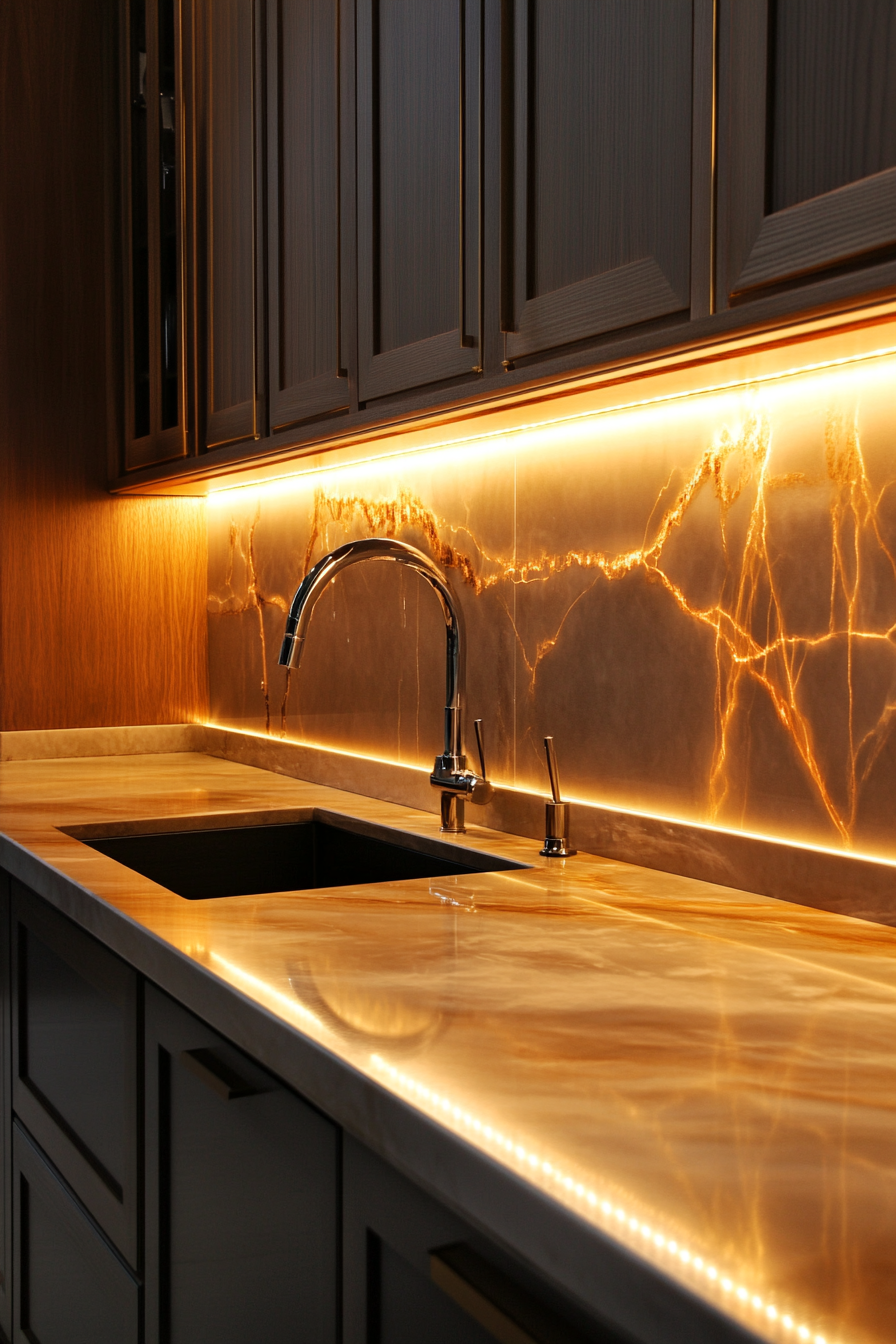 kitchen-lamps-on-counter