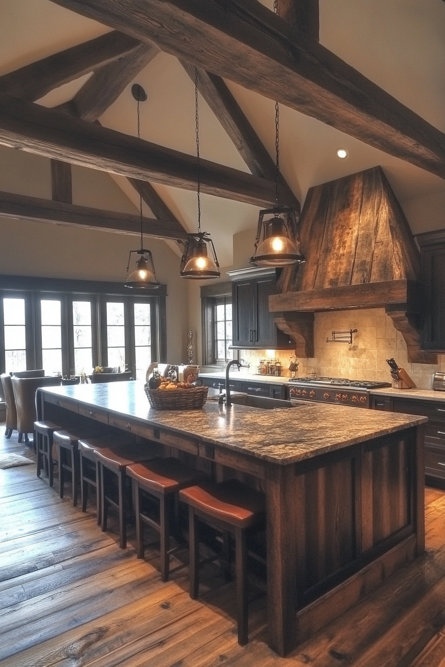 kitchen-lamps-on-counter