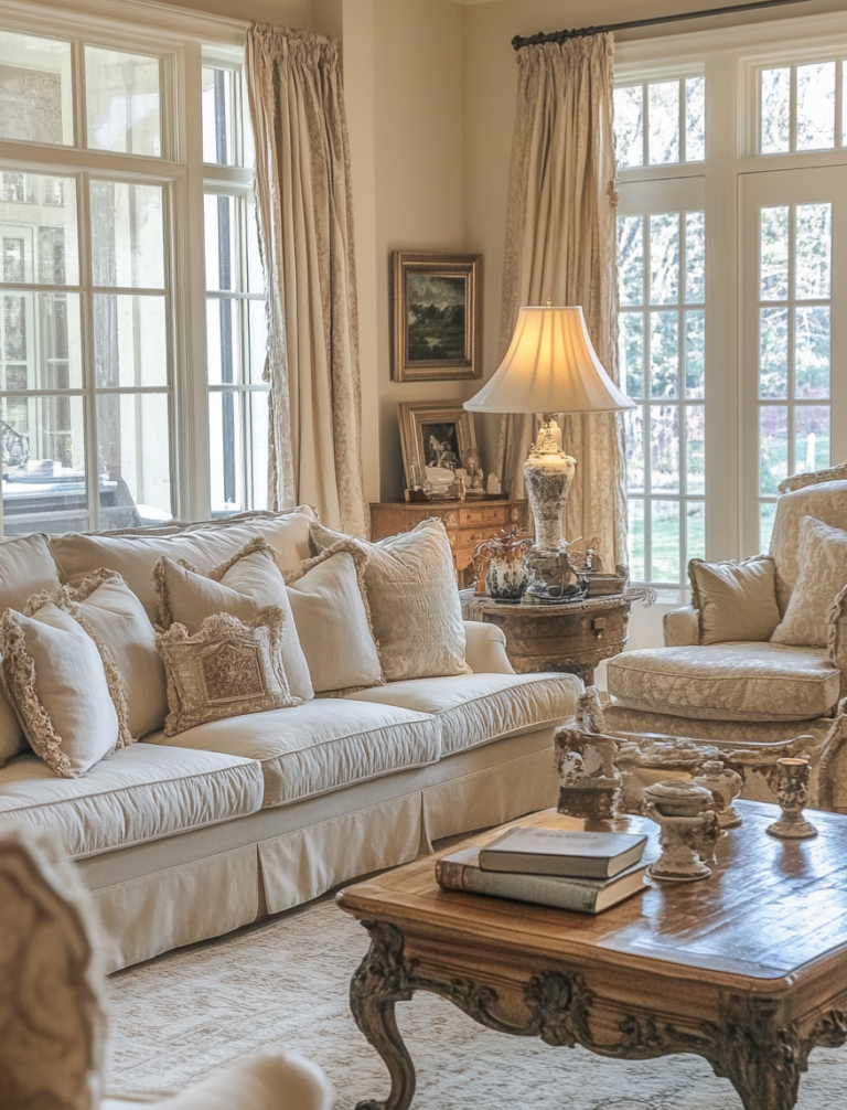 Fall in Love with French Cottage Living Rooms: Charming Ideas to ...