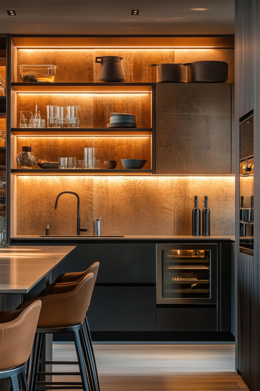 kitchen-lamps-on-counter